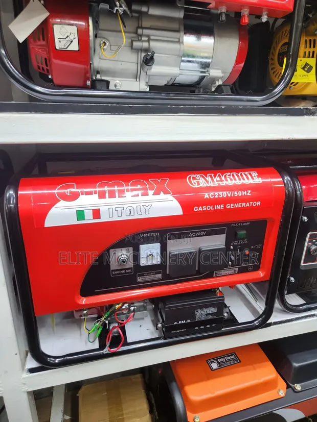 G-Max GM4600E 2.5kVA / 7.5HP Jenereta ya Petroli - 1