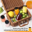 Set of 6 Clear Glass Ginger Shot Bottles 60ml with Black Lids - 1