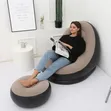 Kiti cha Sofa cha Kujipuliza cha Deluxe chenye Ottoman - 3