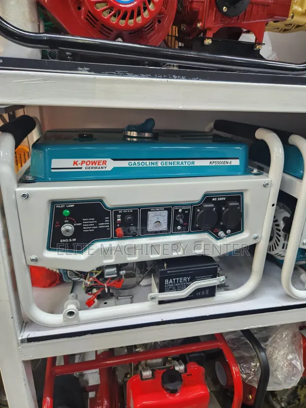 Power Germany KP5500EN-6 Gasoline Generator - 1