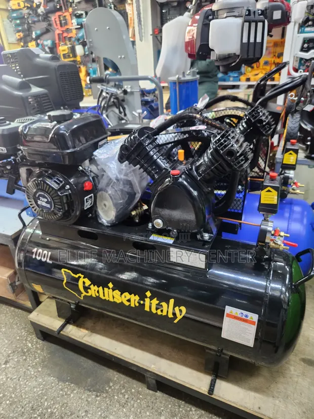 Cruiser-Italy 100L Petrol Air Compressor - 1