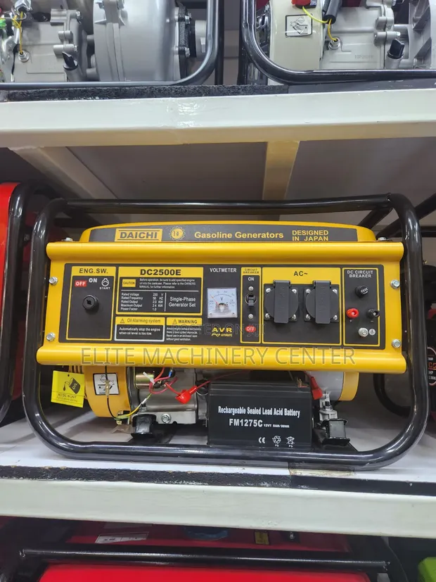 DAICHI DC2500E Gasoline Generator - 1