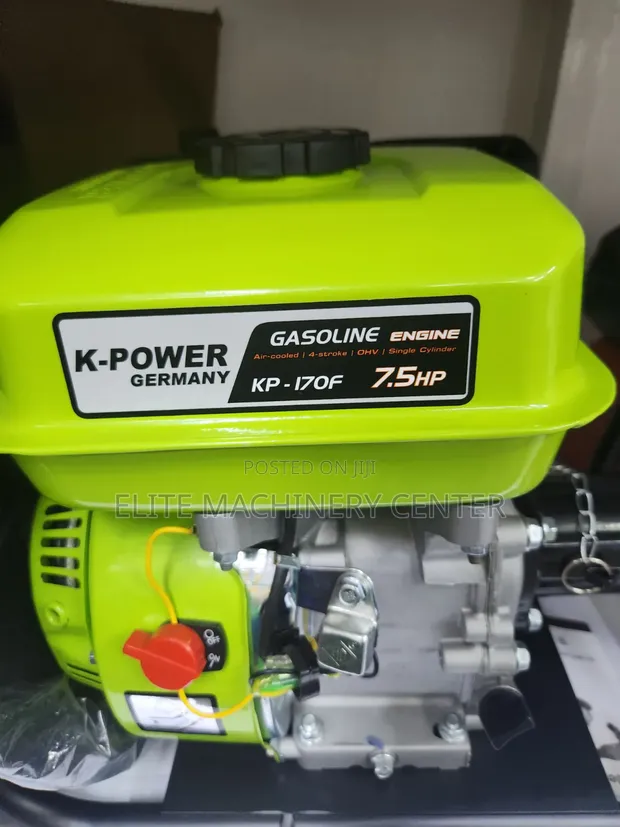 Power Germany KP-170F 7.5HP Gasoline Engine - 1