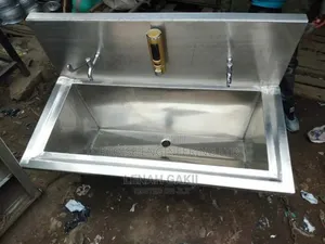 Sink ya Kuoshea Madaktari ya Chuma cha Kutuoa cha Hospitali 900x450mm