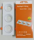 ATTA Lighting Triple Square Spotlight Fitting - 1