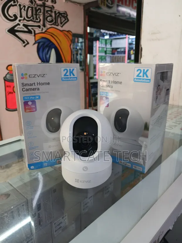 Ezviz 2K CCTV Security Camera - HD, Night Vision, Remote Access - 1