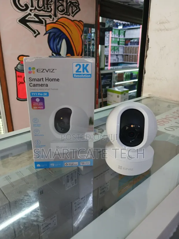 Ezviz 2K WiFi Camera ya Usalama (Nje/Ndani CCTV) - 1