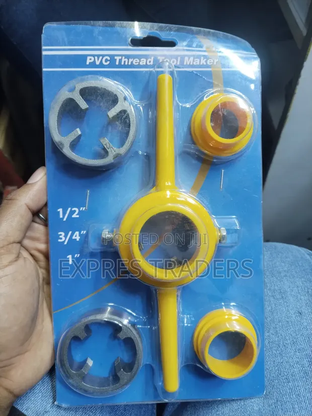 PVC Pipe Thread Maker (1", 1/2", 3/4") - 1