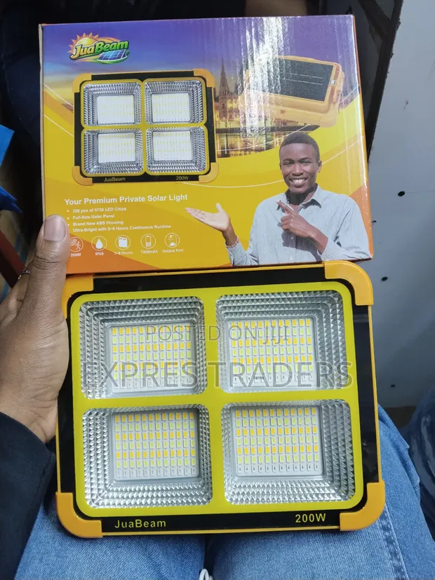 Juabeam 200W Solar Lights - 1