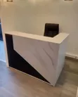 White Reception Desk - 2