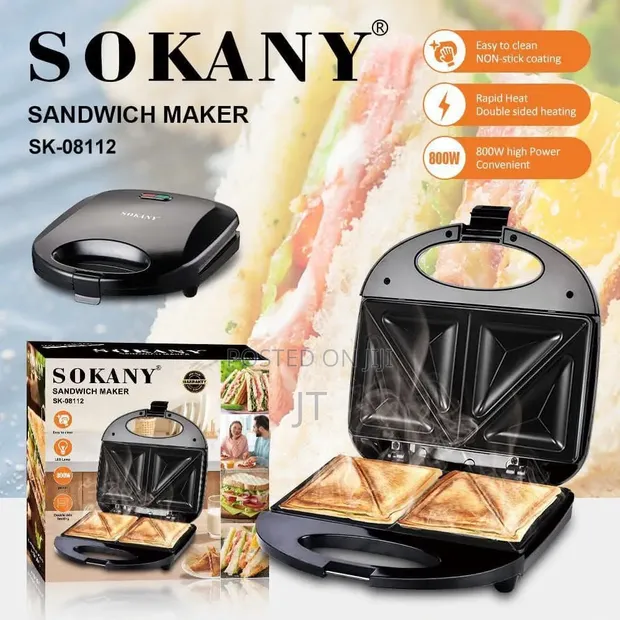 Sokany 2 Slice Sandwich Maker - 1