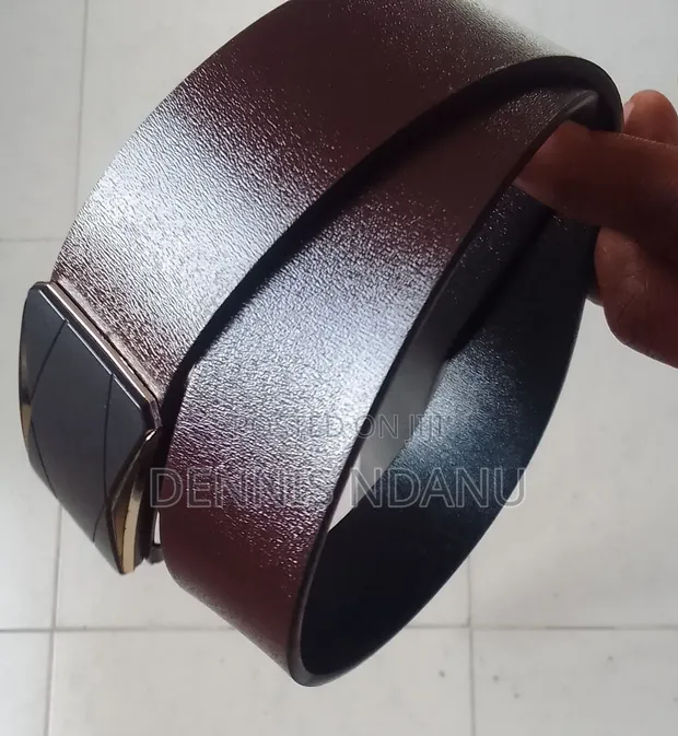 Classic Leather Belt - Reversible Black/Brown - 1