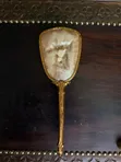 Vintage English Hair Brush and Mirror Set - 4