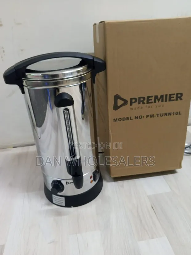 Premier 10L Electric Water Boiler Tea Urn - 1