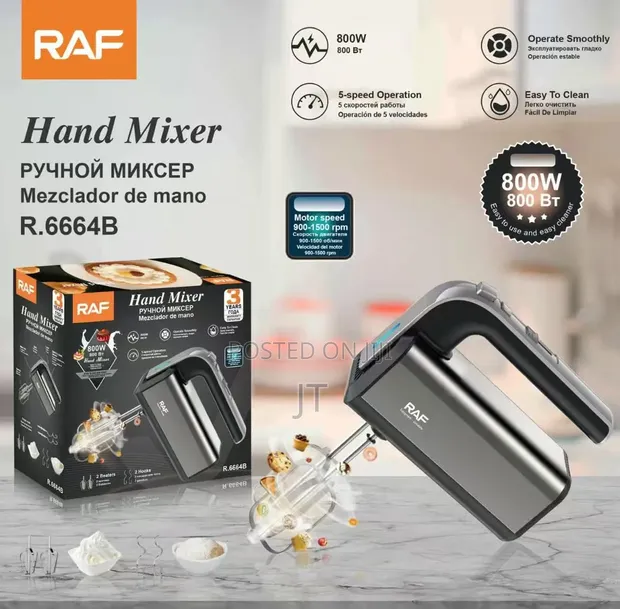 RAF Commercial Hand Mixer 800W - 1
