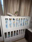 BUILT White Mahogany Crib - Brand New - 2