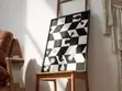3D Chess Canvas Art - 1