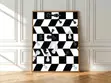 3D Chess Canvas Art - 3
