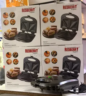 Redberry 2-Slice Sandwich Maker (Model RBSM-1)