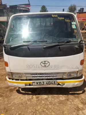 Toyota Dyna 2007 White Mini Truck