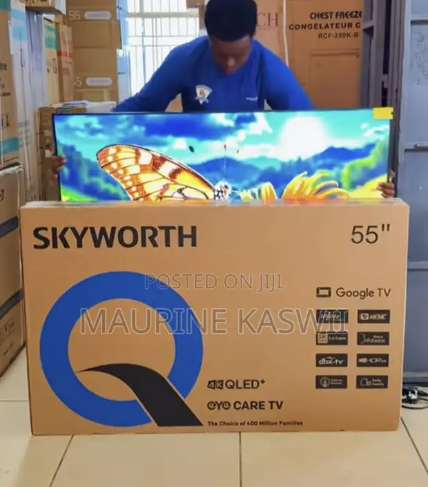 Skyworth 55" QLED Google Smart TV 55Q6500H - 1
