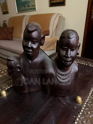 Kinyago cha Kale cha Mbao cha Afrika cha Mwaka 1950