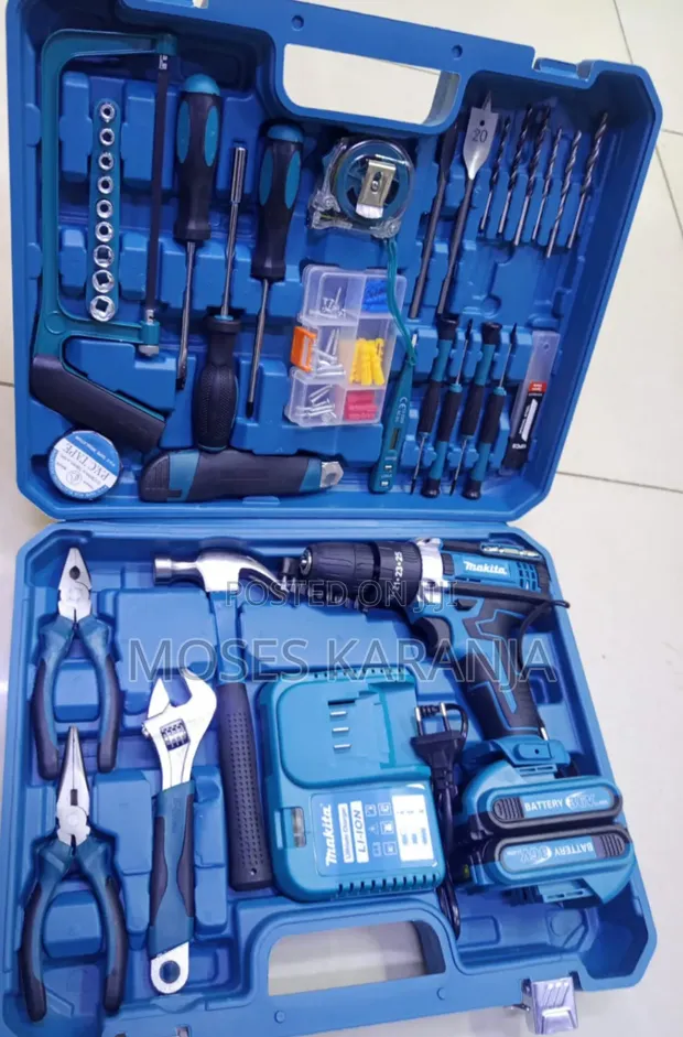 Makita Cordless Drill Machine Set - Brand New - 1