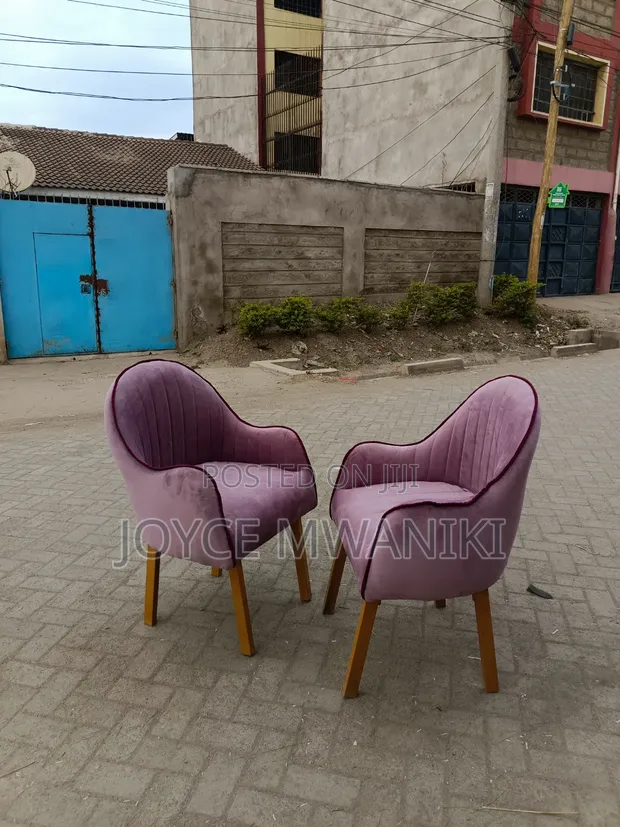 Light Purple Modern Manicure Styling Seats - 1