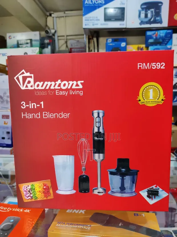 Ramtons 3-in-1 Hand Blender RM592 - 1