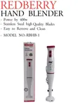 Redberry 400W Hand Blender (Model RBHB-1) - 1