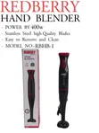 Redberry 400W Hand Blender (Model RBHB-1) - 2