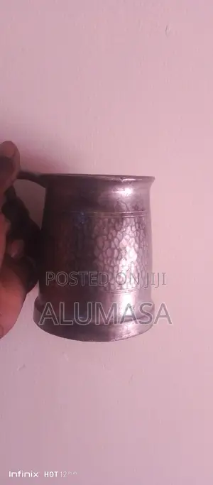 1953 Queen Elizabeth II Coronation Tankard - EPNS Hammered Antique