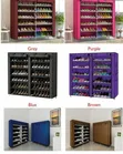 36-Pair Double Column Shoe Rack - Spacious Organization - 1