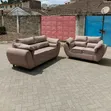 Seti ya Sofa ya Kisasa ya Kifahari ya Viti 5, Rangi ya Beige - 1