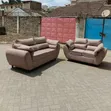Seti ya Sofa ya Kisasa ya Kifahari ya Viti 5, Rangi ya Beige - 2