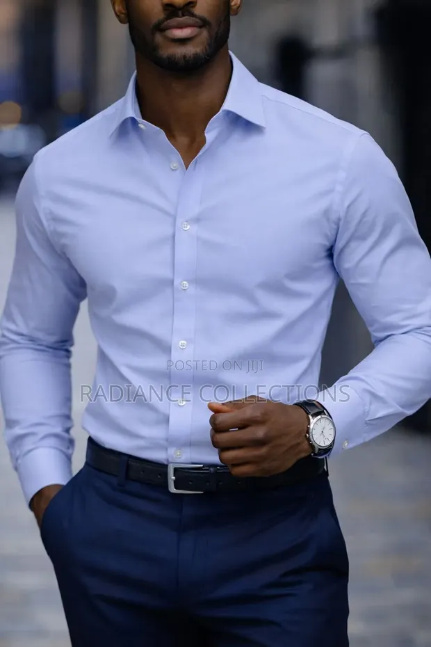 Pocketless Men's Casual Shirts - 1