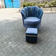 Kiti cha Pedicure chenye Stuli ya Mraba - 1