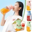 1600ml 2-in-1 Cordless Juicer Blender Bottle Rechargeable DM689 - 1