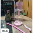 1600ml 2-in-1 Cordless Juicer Blender Bottle Rechargeable DM689 - 5