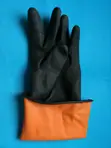 Heavy Duty Industrial Latex Gloves - XL - 2