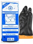 Heavy Duty Industrial Latex Gloves - XL - 4