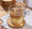 6PCS Eco-Friendly Round Bamboo Coaster Set - 2