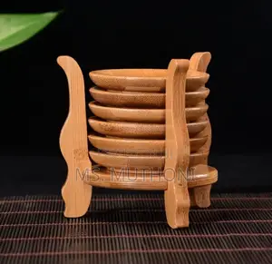 Seti ya Vikoi vya Kung Fu Tea Vipande 6 na Rafu