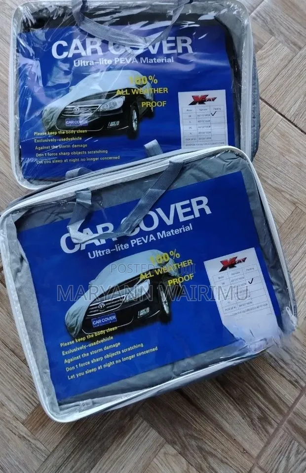 Car Covers na Pamba Ndani - 1