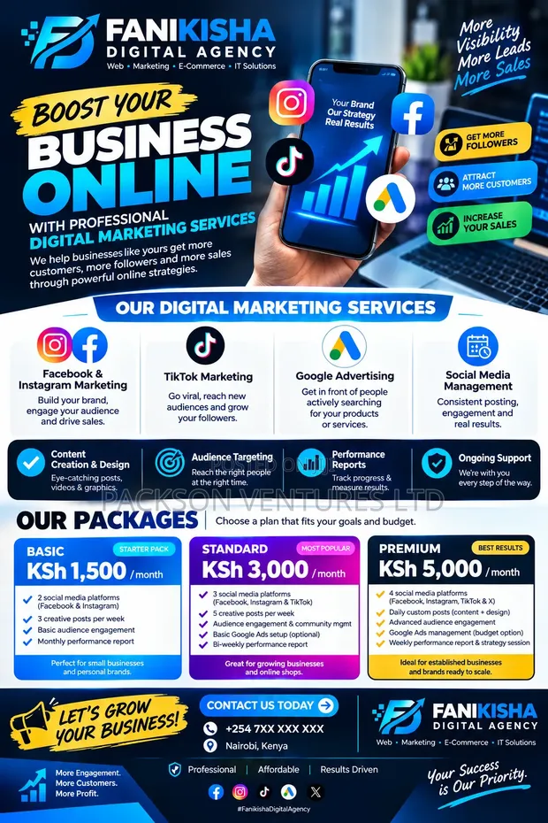 Fanikisha Digital Agency: Online Business Growth Services - 1