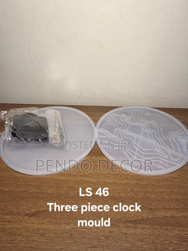 3-Piece Clock Mould Set - 1