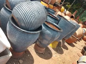 Beautiful Clay Flower Pots