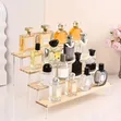 4-Tier Wooden & Acrylic Perfume Display Stand - 2