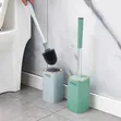Wall Mounted Toilet Cleaning Brush Set - 1