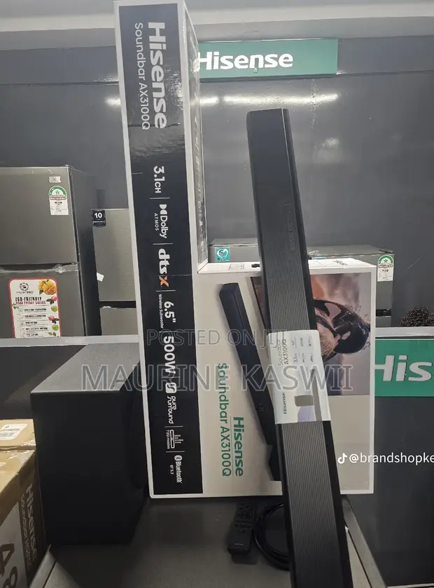 Hisense 3.1 Channel Soundbar AX3100Q - 1